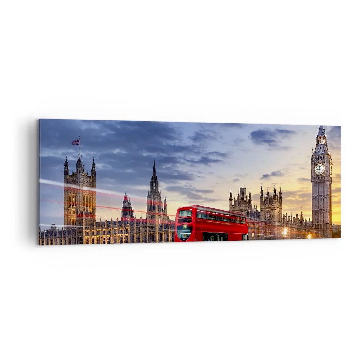 Quadro em tela - Marcas distintivas - 140x50 cm