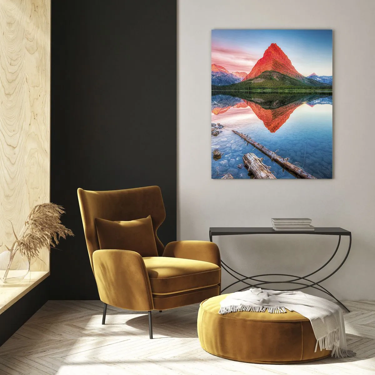 Quadro em vidro - Calor e frio - 70x100 cm