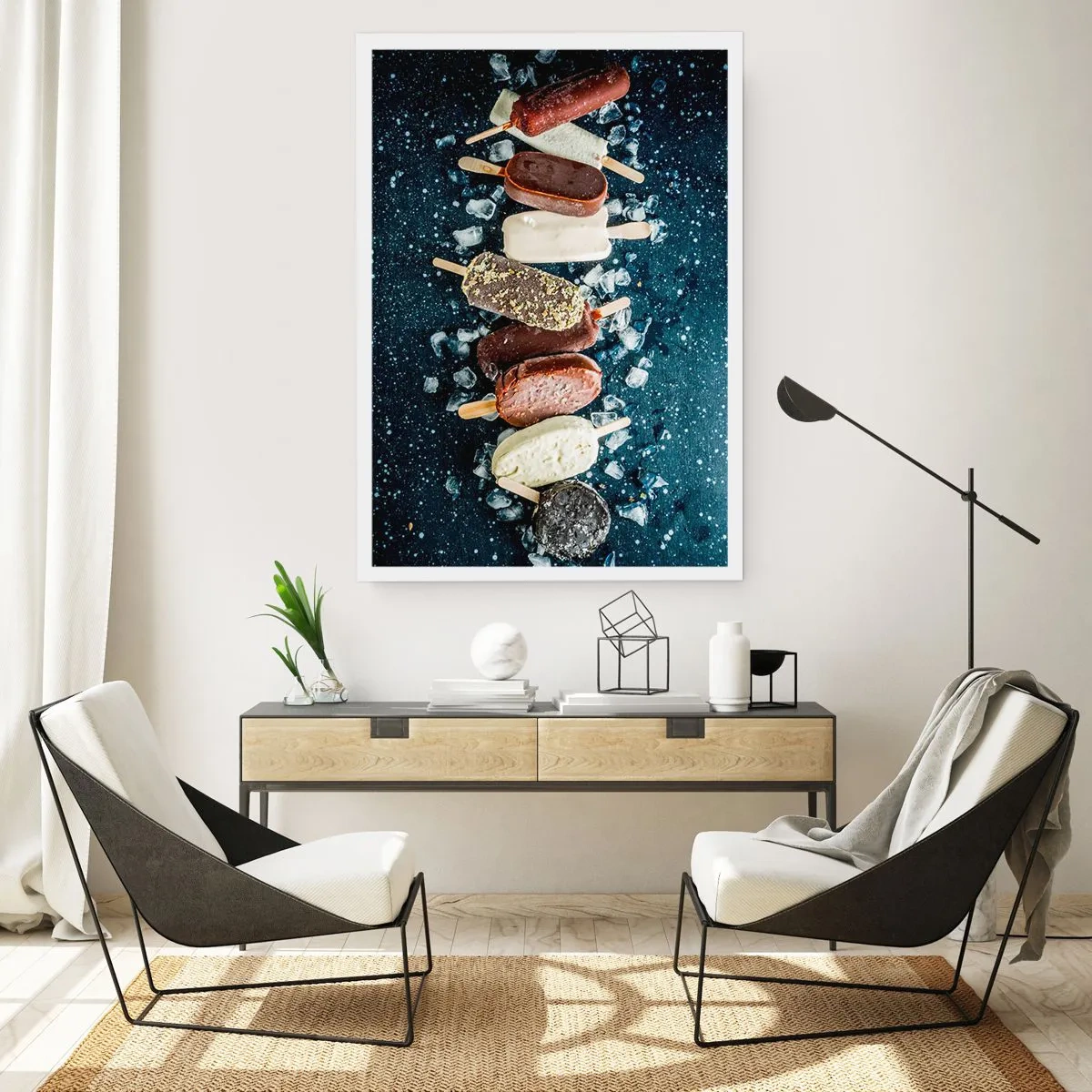 Pôster - O sabor de um verão quente - 70x100 cm