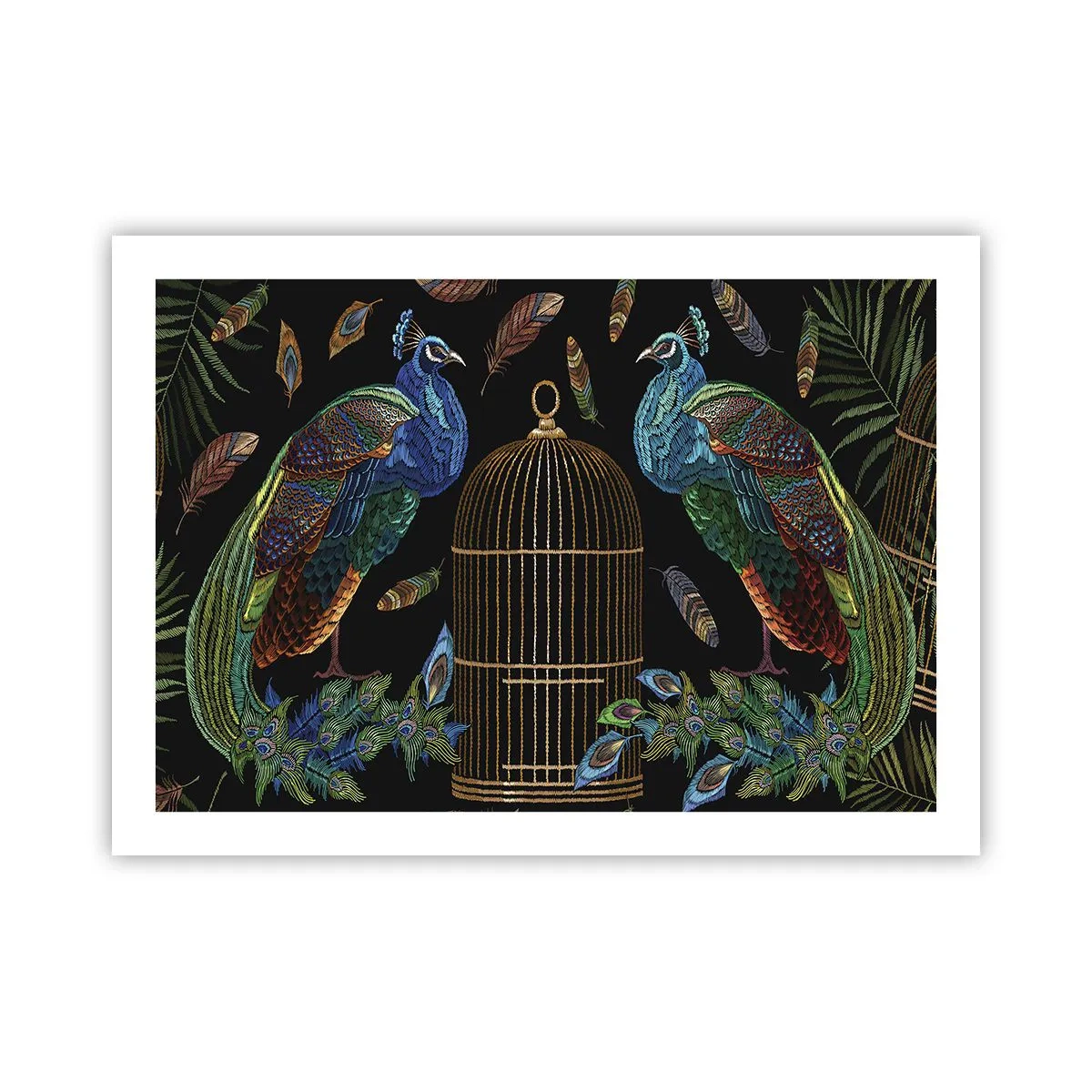 Pôster - Em vestes reais - 70x50 cm