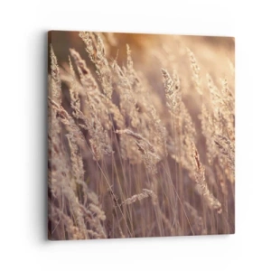 Quadro em tela - Pronto para receber o outono - 30x30 cm