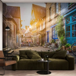 Papel de Parede Premium Canvas - O espírito branco da cidade - Cidade, França, Arquitetura - 100x70 cm