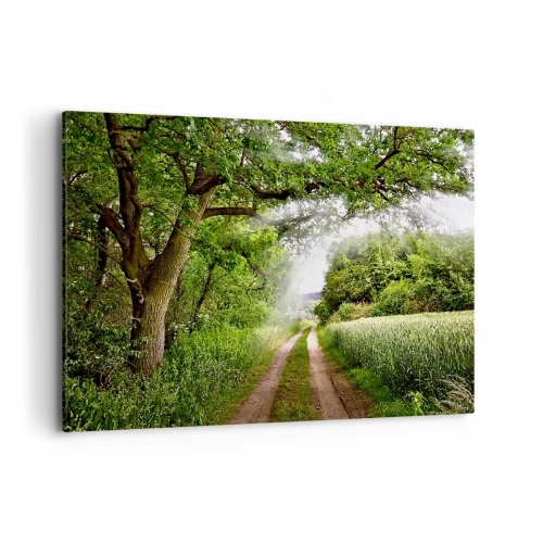 Quadro em tela - Os pastores de Arcadia - 120x80 cm