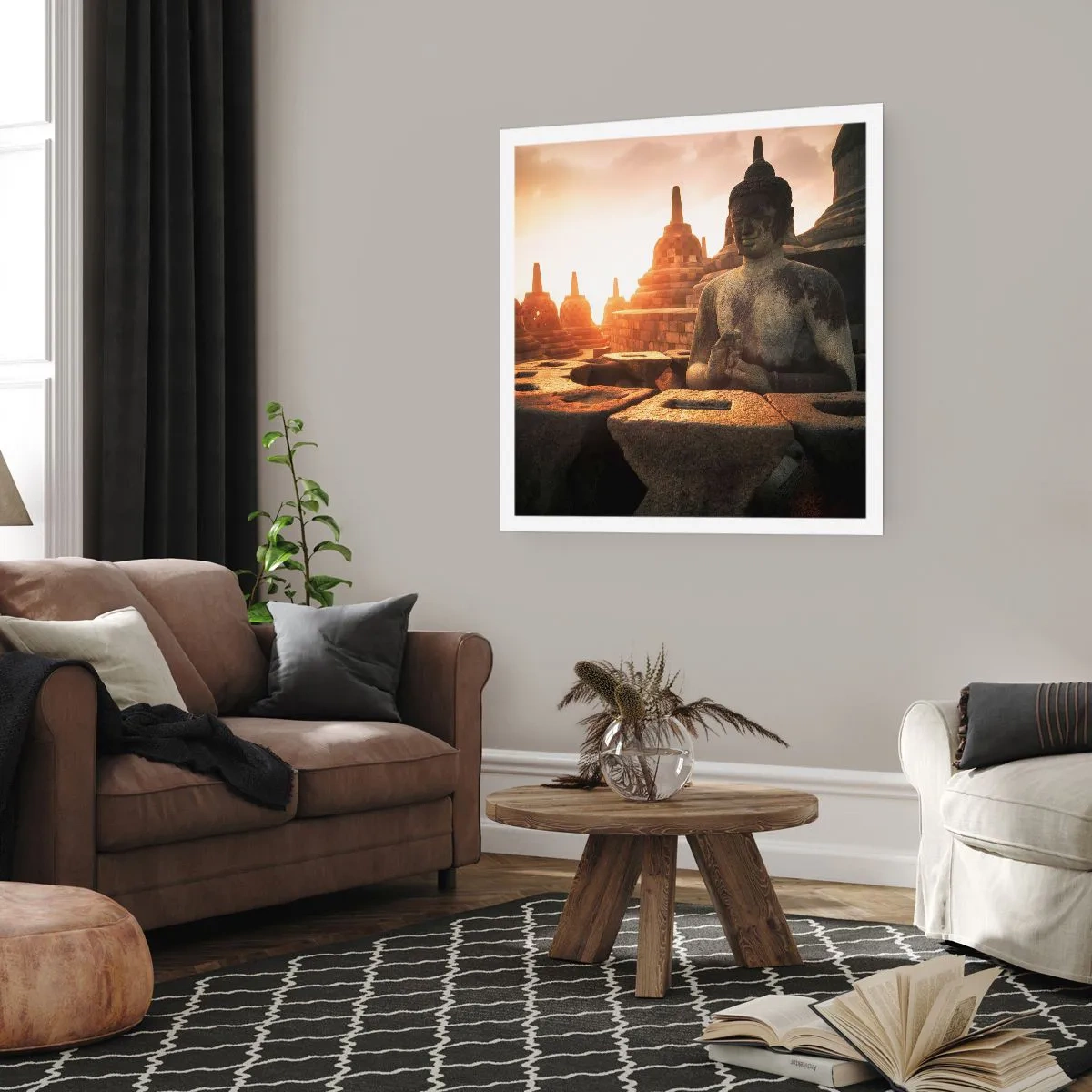 Pôster - Clima de grande sabedoria - 30x30 cm