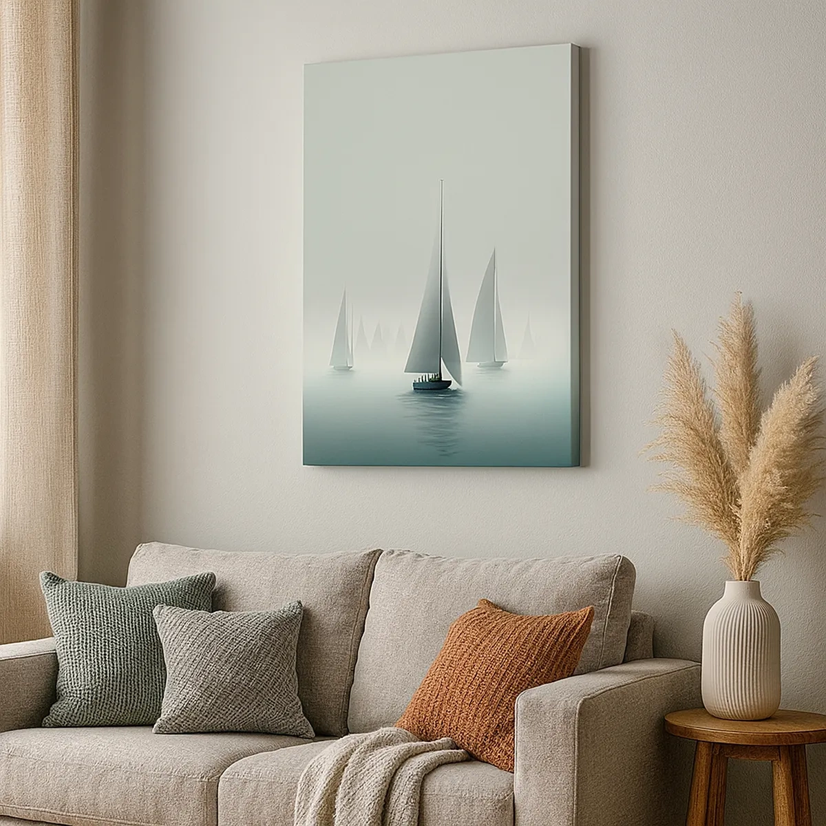 Quadro em tela - Feito de neblina - 50x70 cm