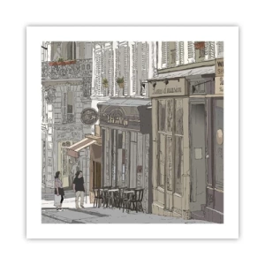 Pôster - Alegrias urbanas - 50x50 cm