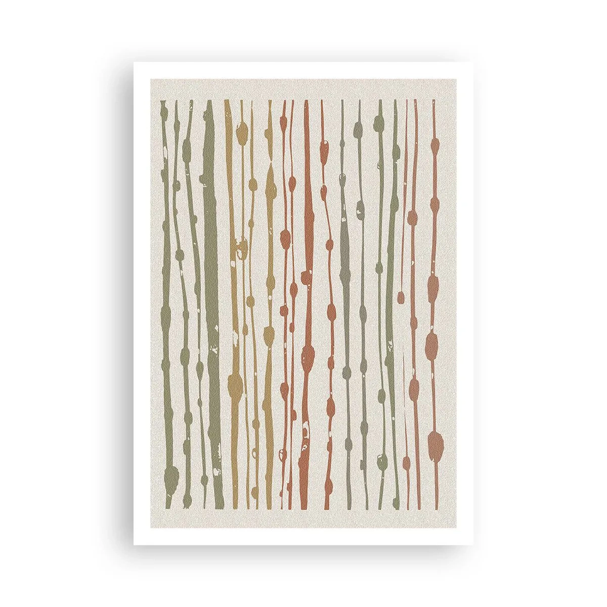 Pôster - Notação musical de cores - 70x100 cm