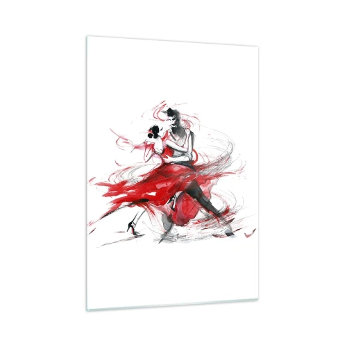 Quadro em vidro - Tango - o ritmo da paixão - 50x70 cm