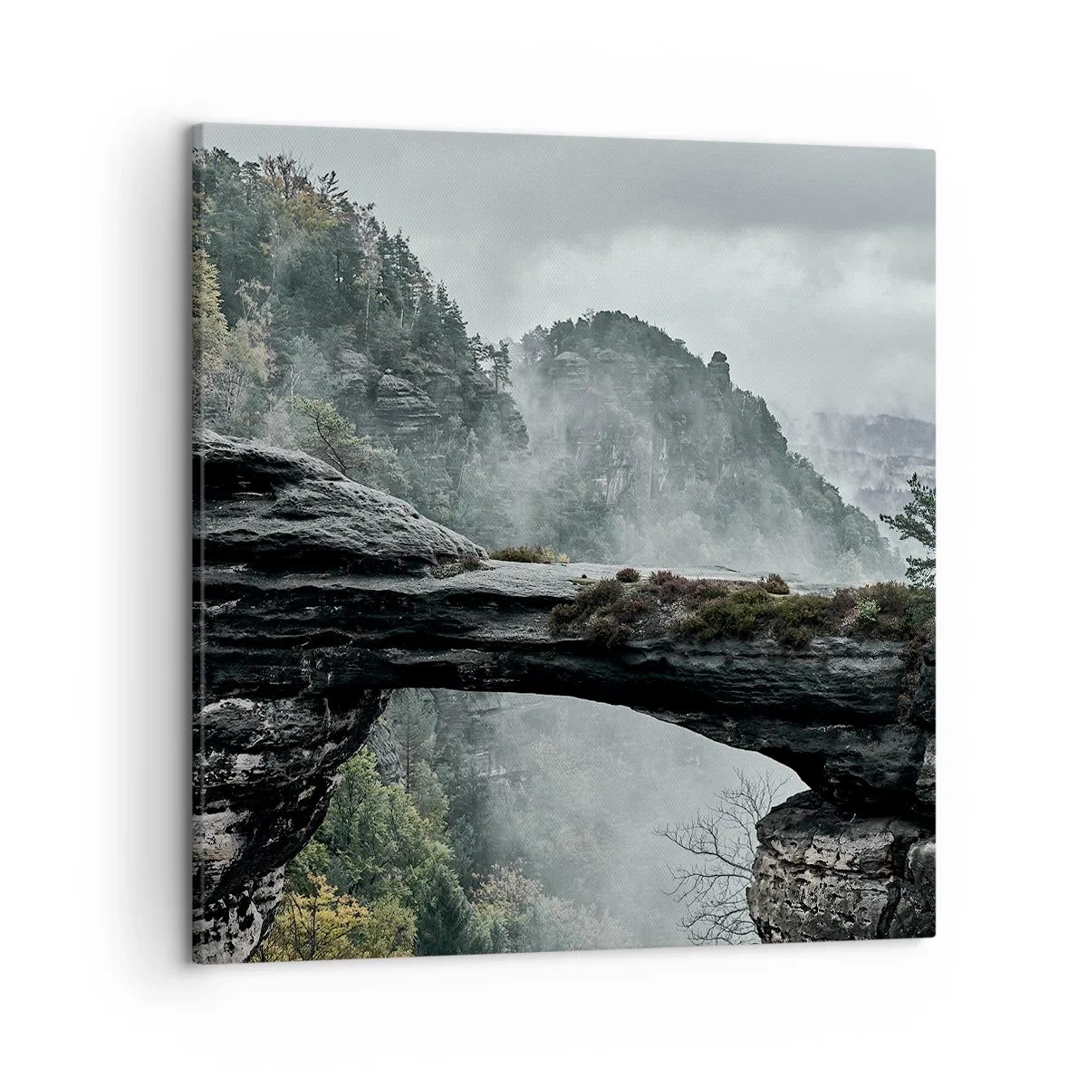 Quadro em tela - A aventura está prestes a começar - 50x50 cm