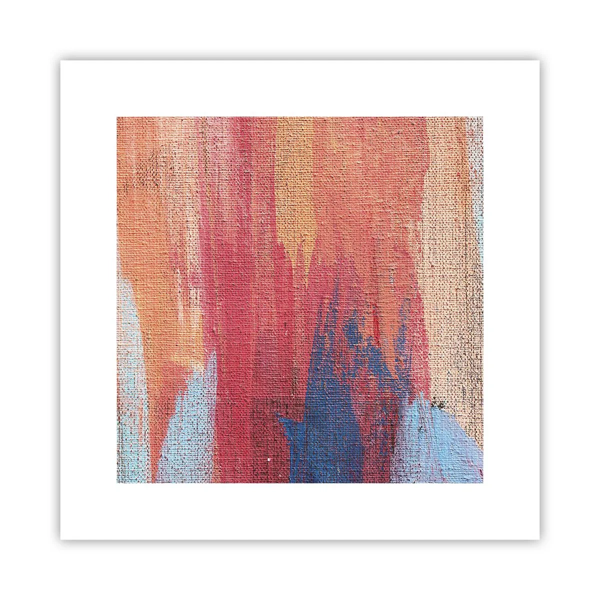 Pôster - Flutuar pelo arco-íris - 30x30 cm