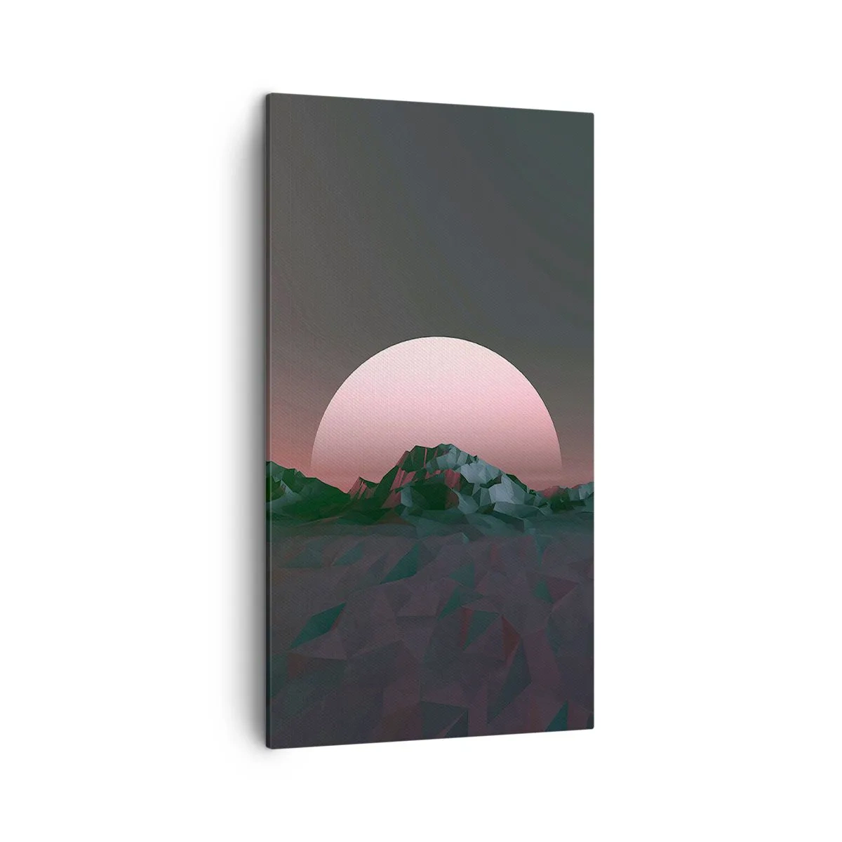 Quadro em tela - Numa galáxia vizinha - 45x80 cm