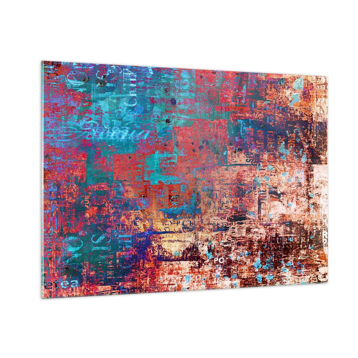 Quadro em vidro - Memória e esquecimento - 100x70 cm