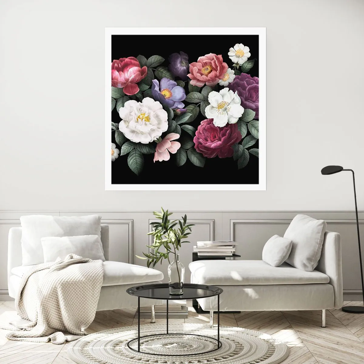 Pôster - Do jardim inglês - 60x60 cm