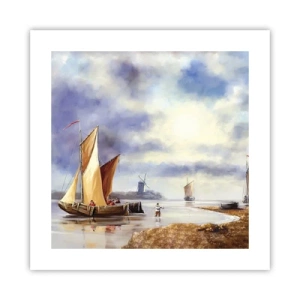 Pôster - O regresso dos marinheiros - 40x40 cm