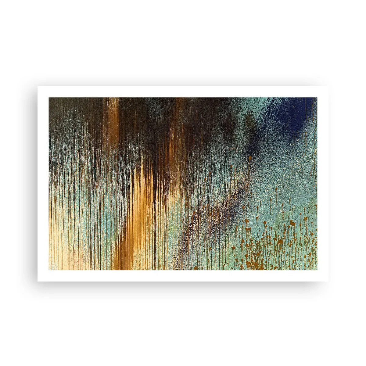 Pôster - Uma composição colorida não acidental - 91x61 cm