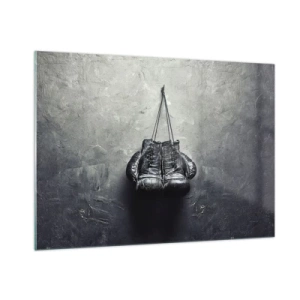 Quadro em vidro - Tempo de luta e tempo de paz - 100x70 cm