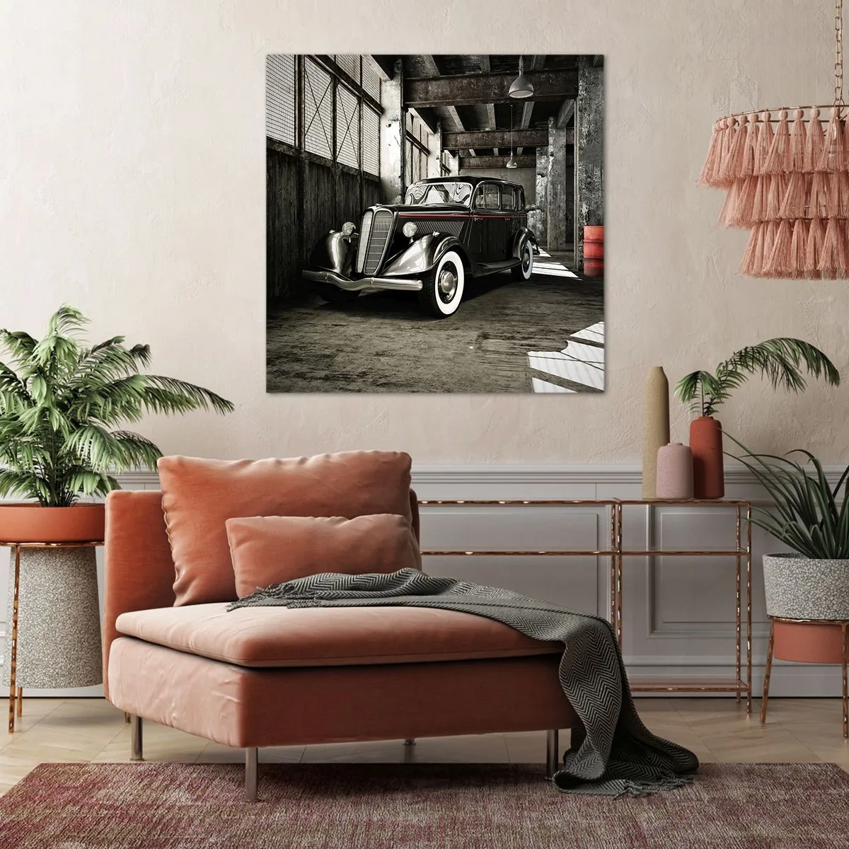 Quadro em tela - A elegância duradoura dos anos 30. - 70x70 cm