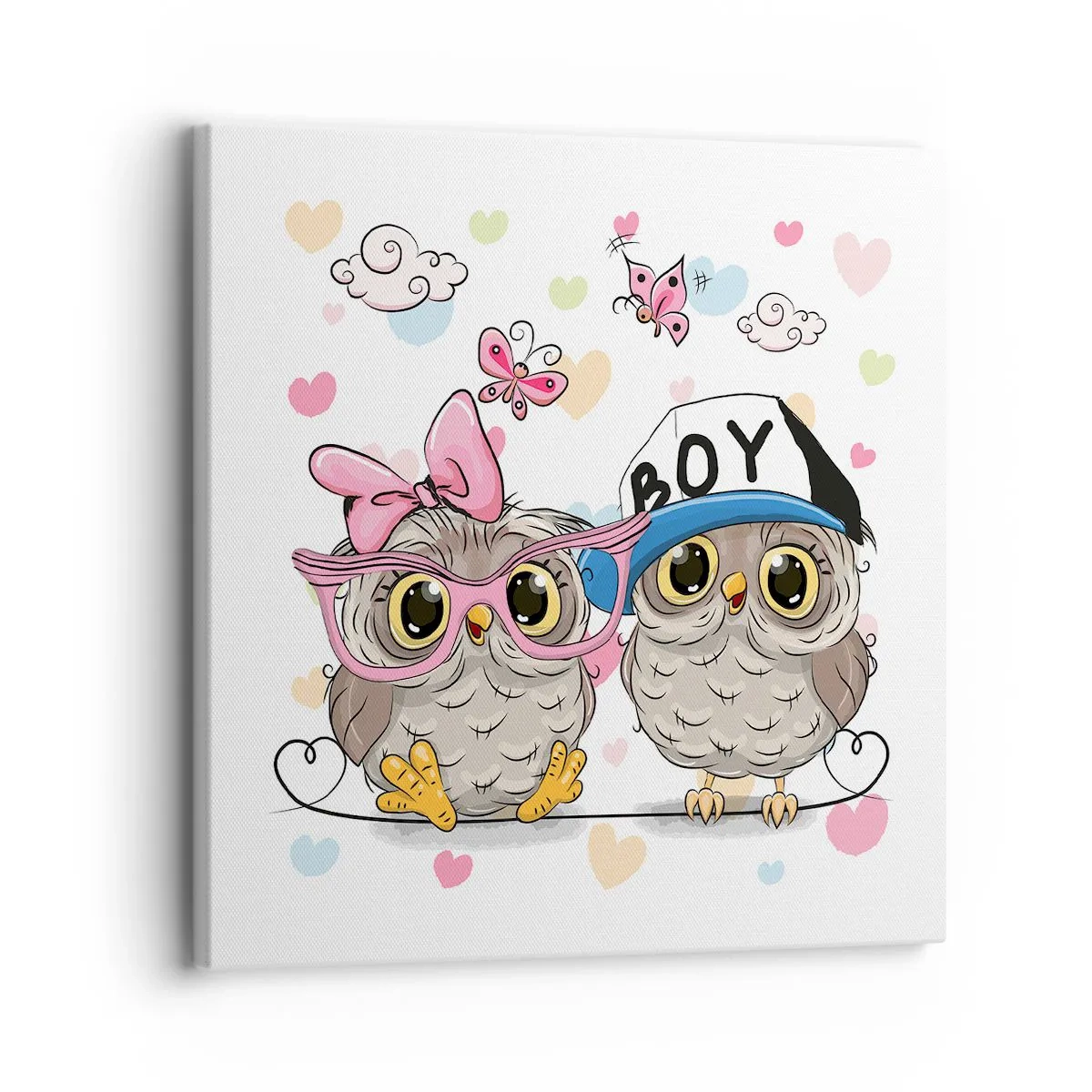 Quadro em tela - Amemo-nos! - 30x30 cm