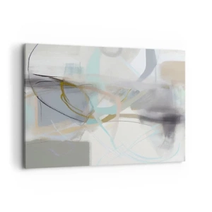 Quadro em tela - Abstração enevoada - 120x80 cm