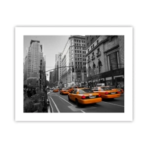 Pôster - Sol da cidade grande - 50x40 cm