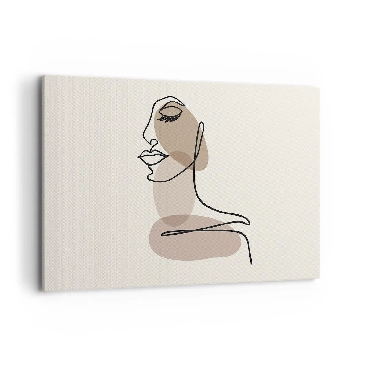 Quadro em tela - Ouvindo-se a si própria - 120x80 cm