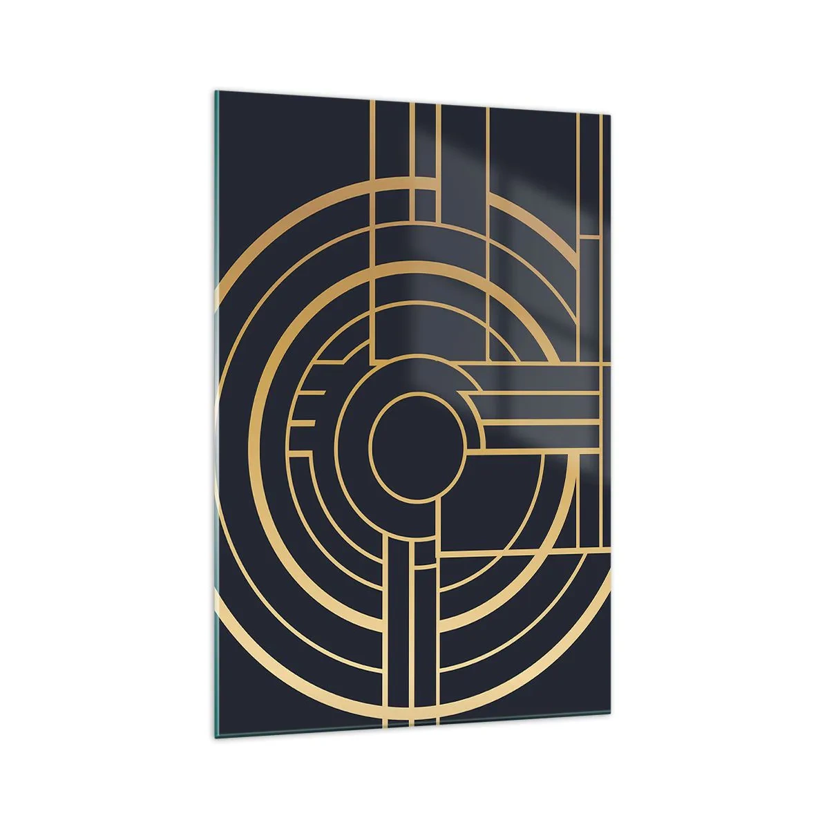 Quadro em vidro - Rotação das coisas - 70x100 cm