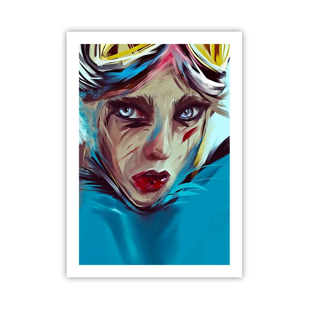 Pôster - A guerreira das estradas - 50x70 cm