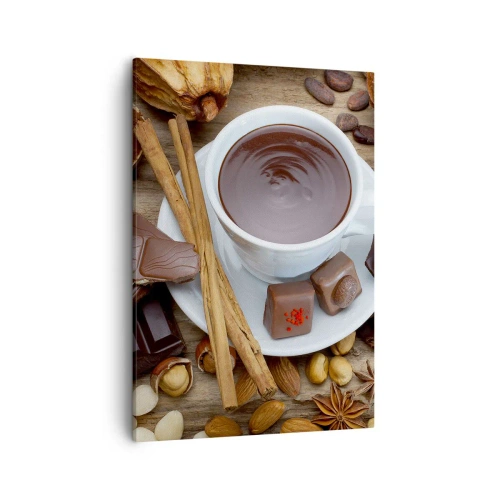 Quadro em tela - Da fábrica de chocolate de conto de fadas - 50x70 cm