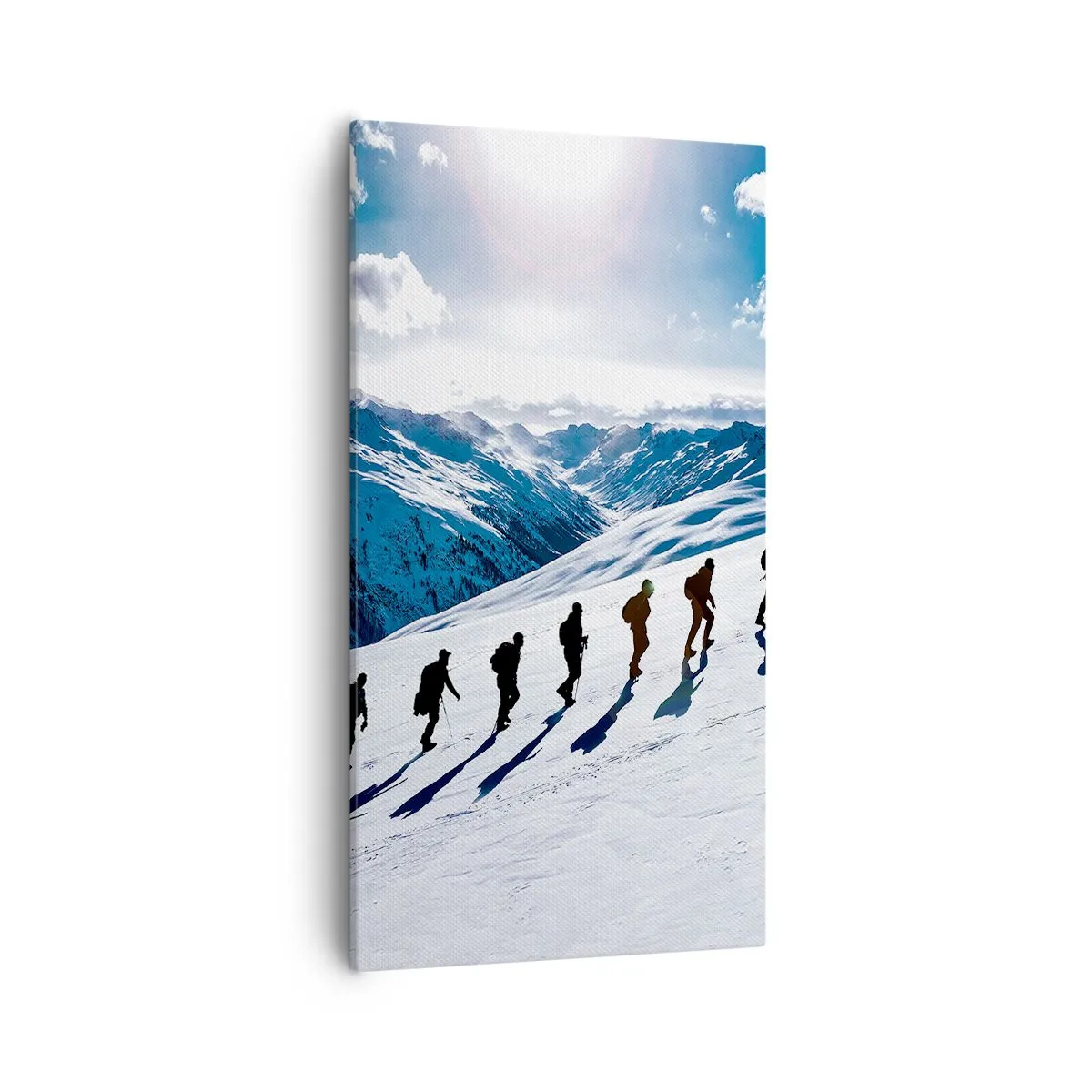 Quadro em tela - A equipa vencedora - 55x100 cm