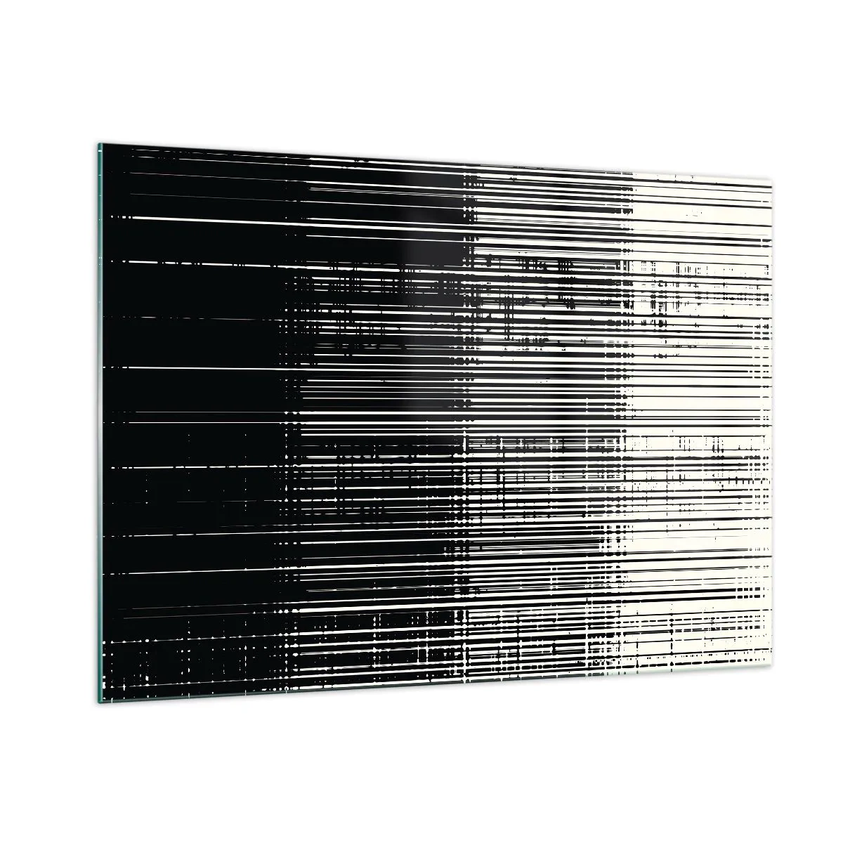 Quadro em vidro - Ondas e vibrações - 100x70 cm