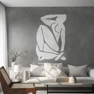 Papel de Parede Standard Eco - Nos pensamentos - Minimalista, Agir, Delicado - 500x350 cm