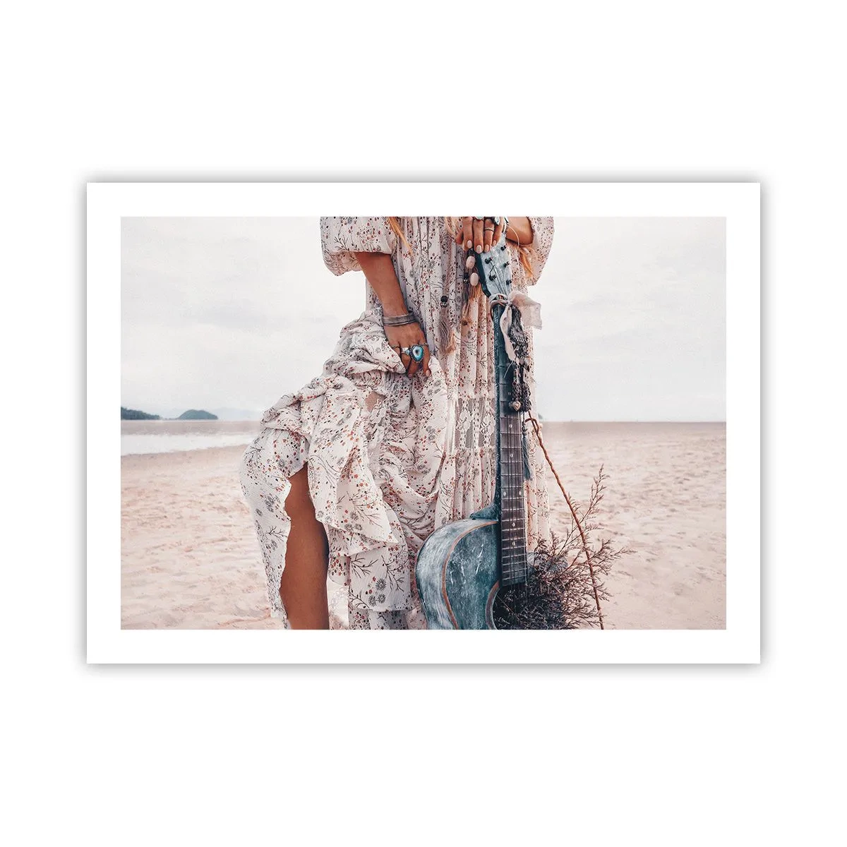 Pôster - Flores a caminho - 70x50 cm