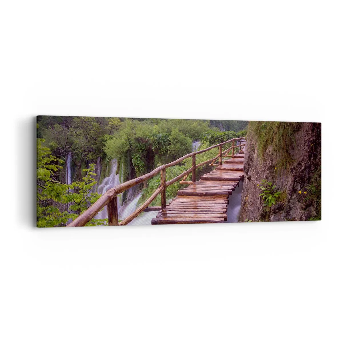 Quadro em tela - Beleza inacreditável - 90x30 cm