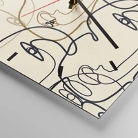 Mostrador com traços