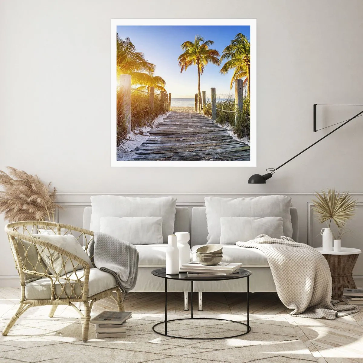 Pôster - Direto para o paraíso - 60x60 cm