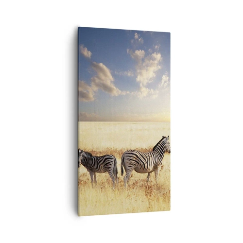 Quadro em tela - Vá embora, não perturbe - 55x100 cm