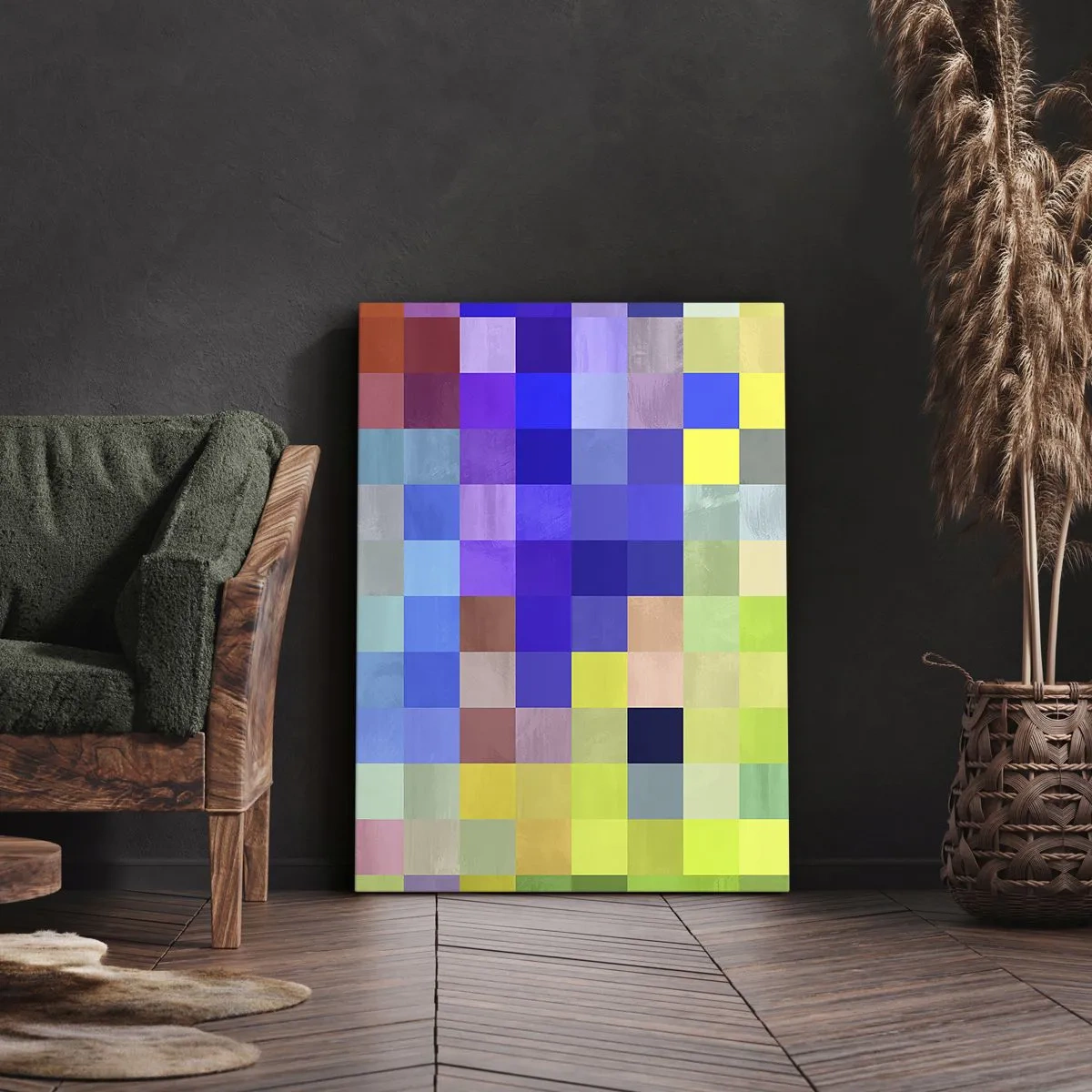 Quadro em tela - Todos diferentes, todos iguais - 45x80 cm