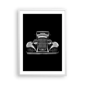 Pôster em moldura branca - Um verdadeiro general - 50x70 cm