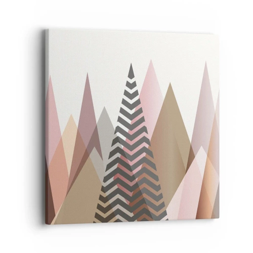 Quadro em tela - Vista piramidal - 40x40 cm