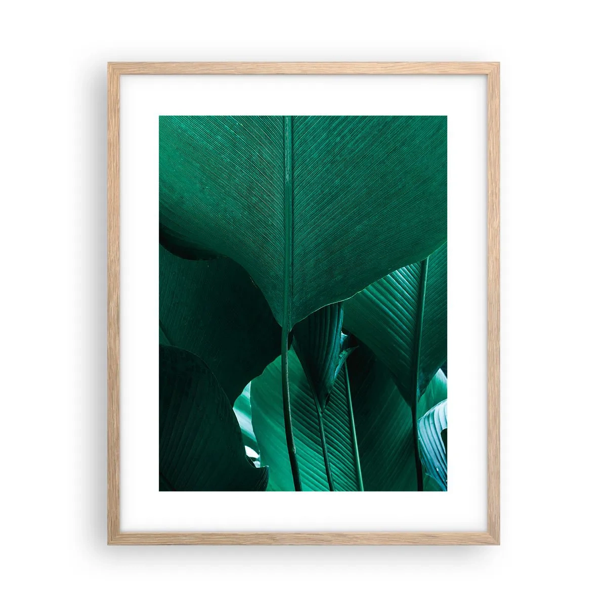 Pôster com moldura de carvalho claro - De frente para a luz - 40x50 cm
