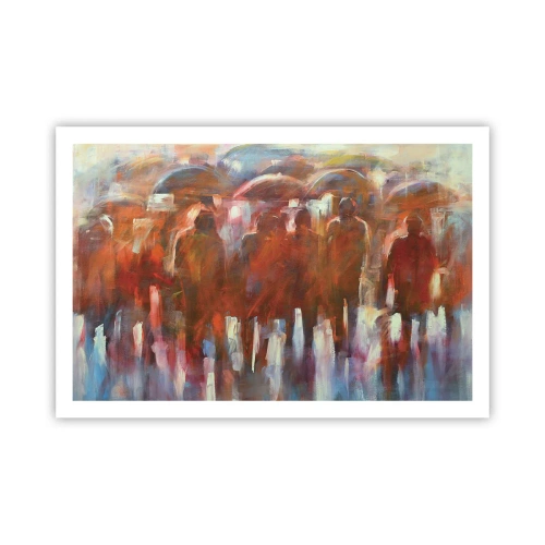 Pôster - Iguais na chuva e no nevoeiro - 91x61 cm
