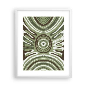 Pôster em moldura branca - Uma explosão de emoções - 40x50 cm