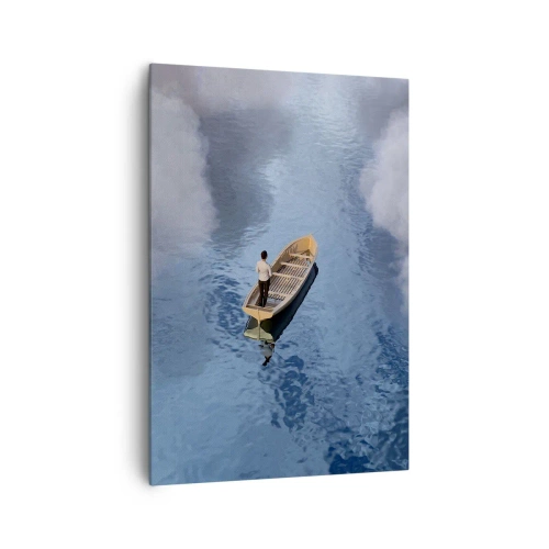 Quadro em tela - Vida – jornada – desconhecido - 70x100 cm