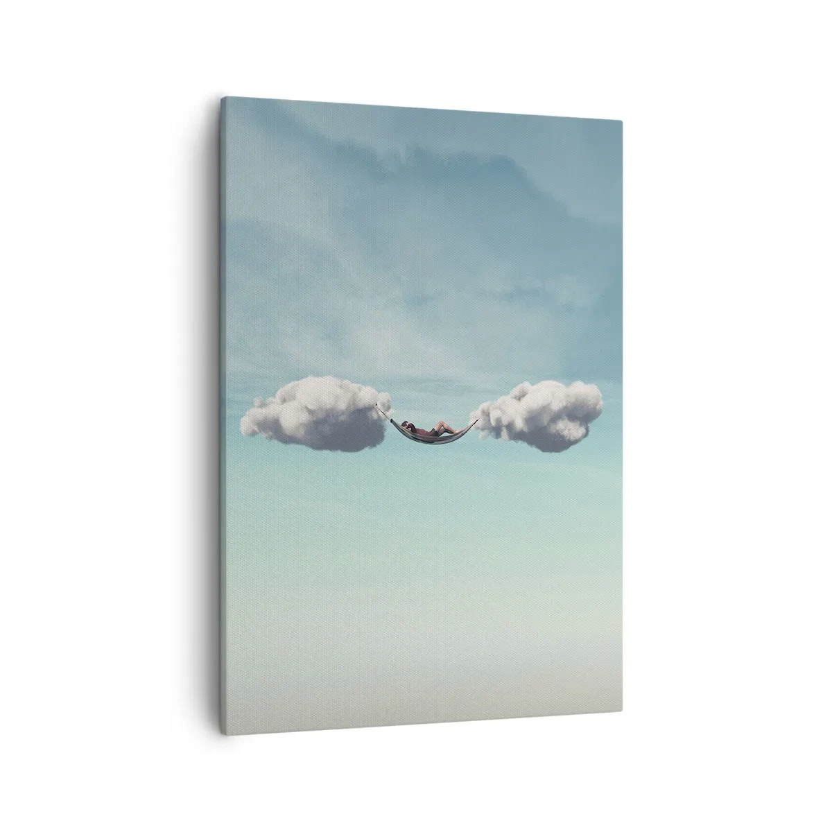 Quadro em tela - A felicidade do momento - 50x70 cm