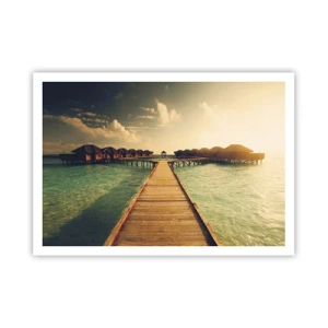 Pôster - Um convite caloroso - 100x70 cm