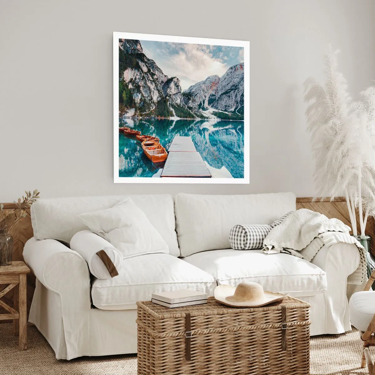 Pôster - Vamos mostrar-lhe a beleza - 60x60 cm