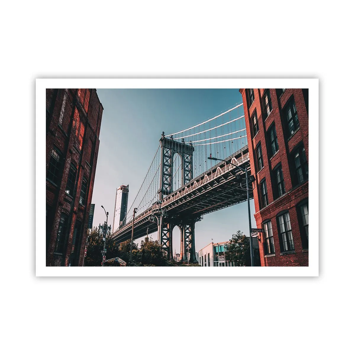 Pôster - Sobre as ondas da cidade - 100x70 cm