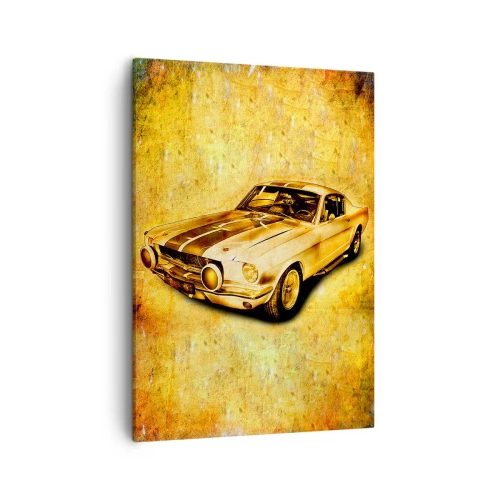 Quadro em tela - Loucos anos 70 - 50x70 cm