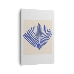 Quadro em tela - Ventilador azul - 80x120 cm