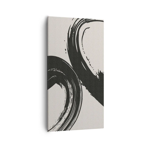 Quadro em tela - Varrer e circular - 55x100 cm